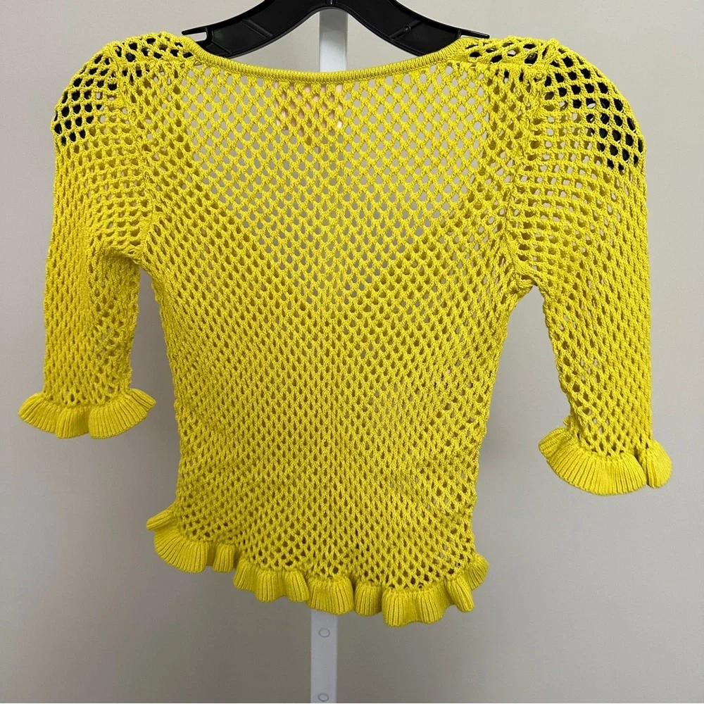 CINQ À SEPT  Kerry Knit Top size XS - Picture 4 of 6